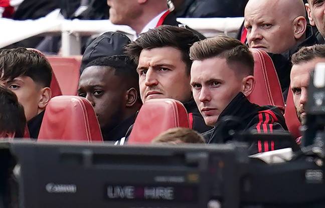 Maguire was dropped from the starting line up against Arsenal. Image: PA Images