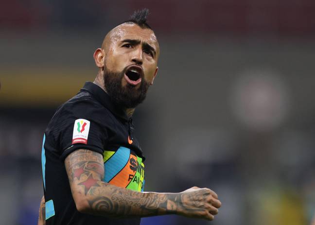 Vidal could be making his way to Spurs in the summer. Image: PA Images