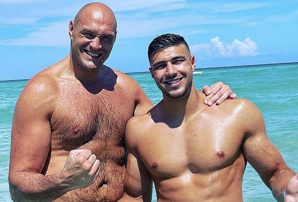 Tyson and Tommy Fury on holiday. (Image Credit: Instagram)