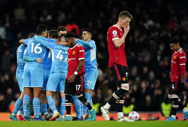 Manchester United were beaten 4-1 by Manchester City on Sunday (Image: PA)