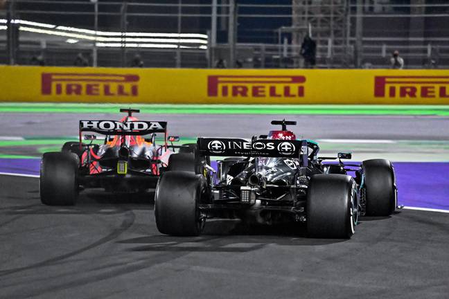 One of several controversial incidents between Verstappen and Hamilton last week. Image: PA Images