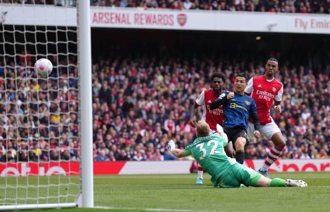 Ronaldo scored in United's 3-1 loss to Arsenal on Saturday (Image: PA)