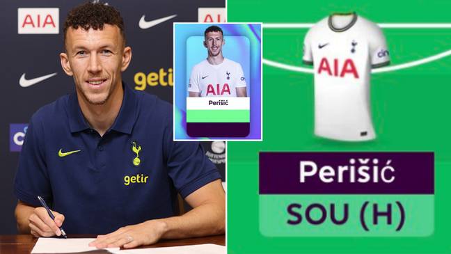 Perisic is a defender on FPL this season