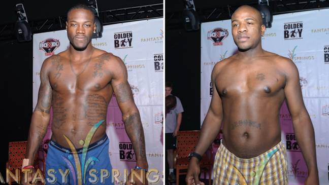 Deontay Wilder went into the six-round clash at 217lbs, while Harold Sconiers came in at 222lbs. Credit: Fantasy Springs’ Flickr.