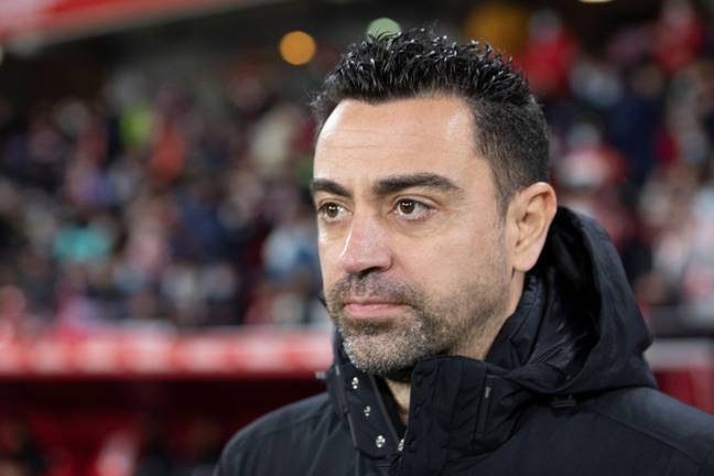 Head coach Xavi is said to have been left 'speechless' by Dembele's wage demands (Image: Alamy)