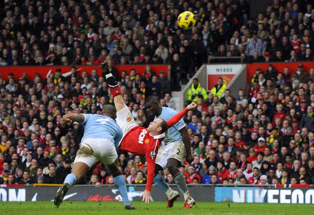 The goal is arguably the greatest of Rooney's illustrious career (Image: Alamy)