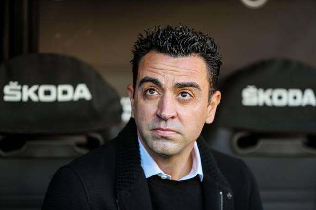 Barcelona manager Xavi Hernandez (Image: Independent Photo Agency / Alamy)