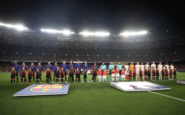 Barcelona and Man United line up for a Champions League showdown. Image: Alamy