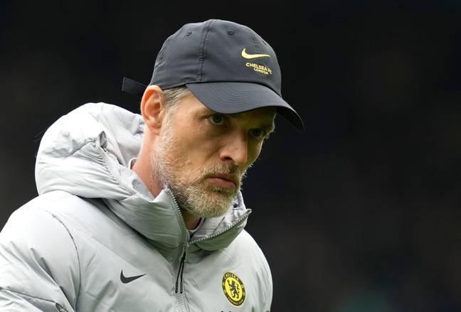 Thomas Tuchel says Chelsea players are reluctant to take the 'No 9' shirt at Stamford Bridge (Image: Alamy)