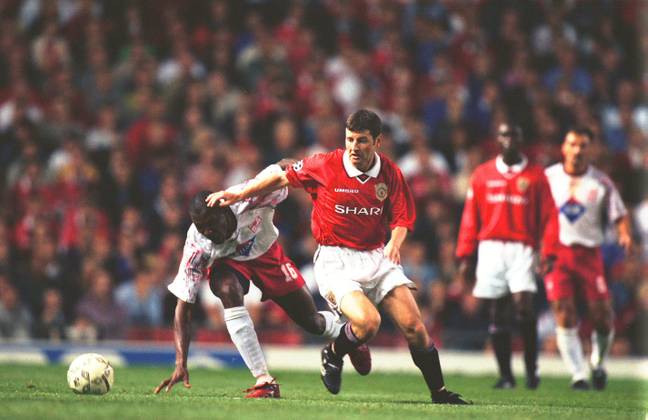 Denis Irwin during the 1998/99 campaign (Alamy)