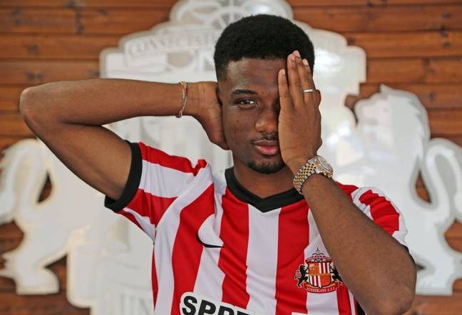 Amad signing for Sunderland. (Sunderland)
