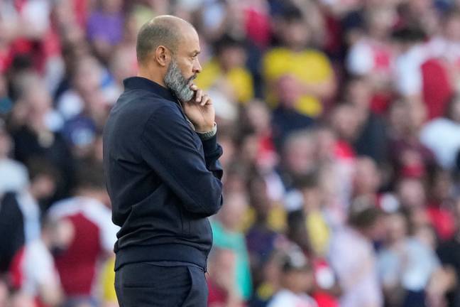 It wasn't a good day for Nuno on Sunday. Image: PA Images