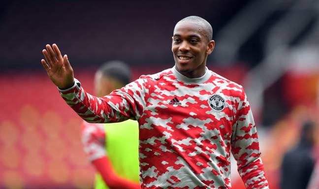 Martial has mainly been used as a sub, despite the absences of Marcus Rashford and Edinson Cavani so far this season. Image: PA Images