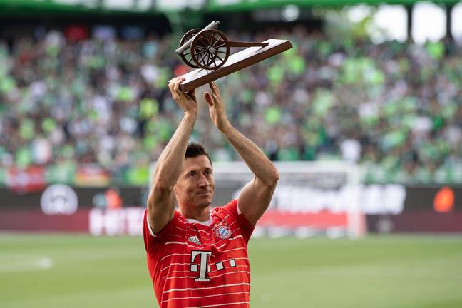 Lewandowski wants to say goodbye to Bayern. Image: PA Images
