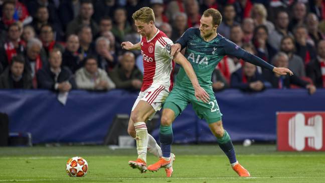 Christian Eriksen and Frenkie de Jong are both targets for Manchester United this summer (Alamy)