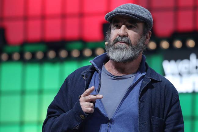 Cantona has always been one for the bizarre. Image: Alamy