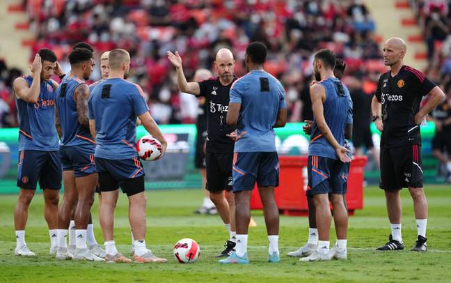 Ten Hag has guided United to two wins out of two in pre-season (Image: Alamy)