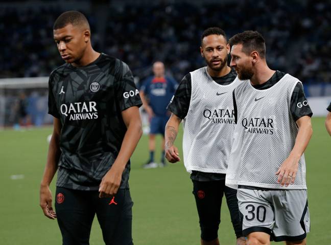 Mbappe, Neymar and Messi certainly cost PSG a lot of money. Image: Alamy