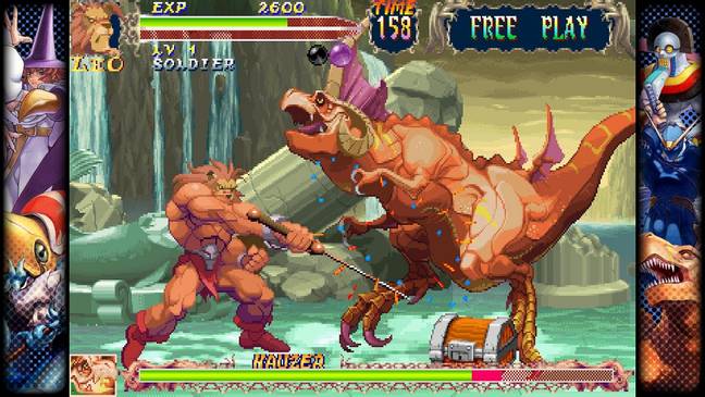 Red Earth on Capcom Fighting Collection / Credit: Capcom