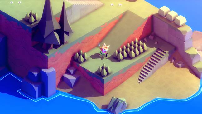 Tunic is super charming and the fox is ridiculously cute. / Credit: Finji.