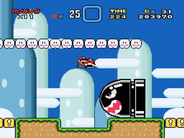 Super Mario World is only playable on Switch through a subscription service / Credit: Nintendo