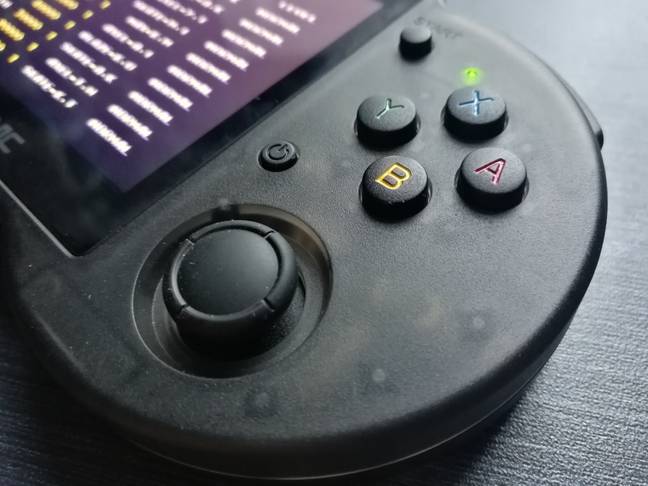These buttons have just the right amount of bite to them