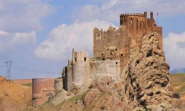 Remnants of the legendary Alamut Castle, the stronghold of Hassan i-Sabbah and his order of Assassins / Credit: Tehran Times