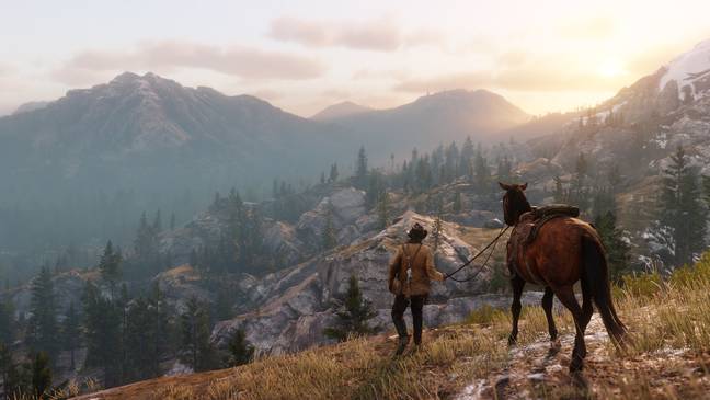 Red Dead Redemption 2 is an undeniably gorgeous game, even without any new-gen optimisations. / Credit: Rockstar Games.