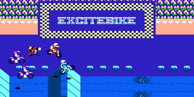 Excitebike / Credit: Nintendo