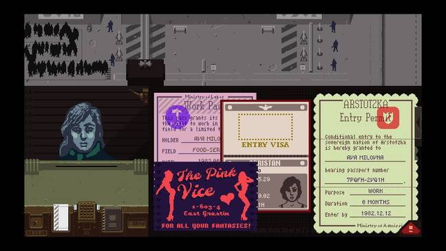 Papers, Please / Credit: Lucas Pope/3909