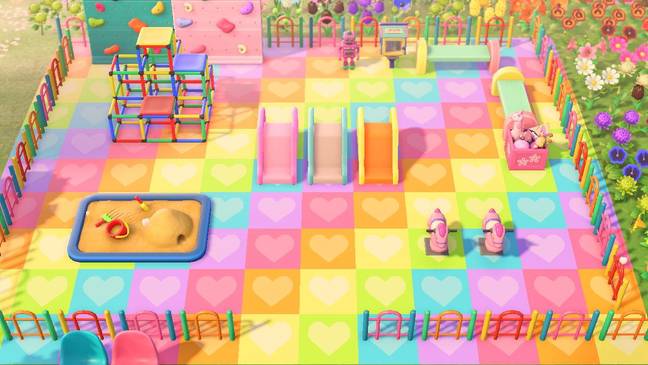 Sinclair’s Animal Crossing island / Credit: Sara Sinclair, Nintendo