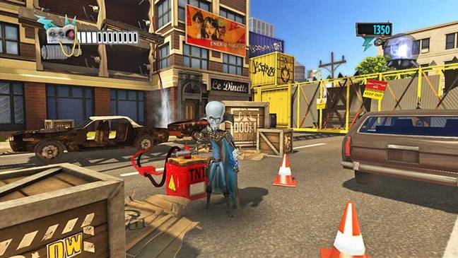 Megamind Ultimate Showdown on Xbox 360 / Credit: THQ Studio Australia, Dreamworks