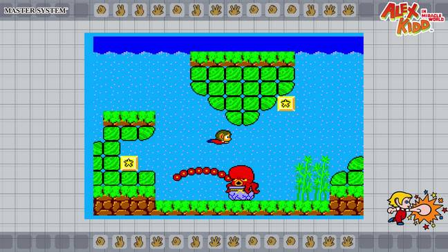 The SEGA AGES Switch release of Alex Kidd in Miracle World / Credit: SEGA 