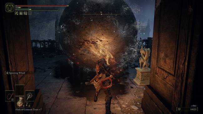 Punch a boulder? Where have we seen this in games before? / Credit: Bandai Namco Entertainment Europe, the author