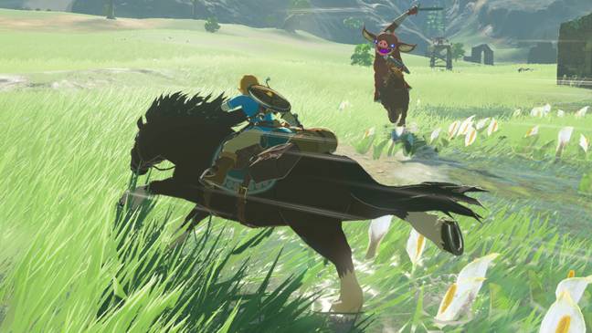 The Legend of Zelda: Breath of the Wild is intimidating at first – but level up and once-hard enemies are easily vanquished / Credit: Nintendo