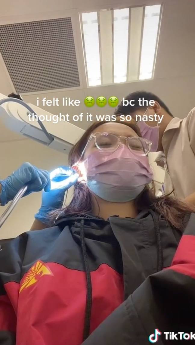 TikToker Nadia Limzq ended up in A&amp;E after a ‘3-4cm’ cockroach crawled into her ear. Credit: TikTok/@nadia.limzq