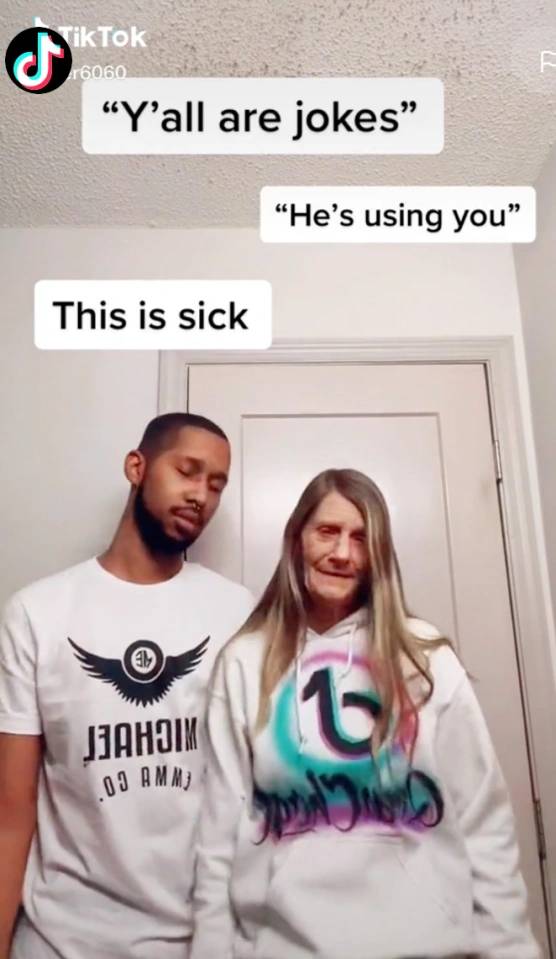 The pair have received tonnes of abuse. Credit: TikTok