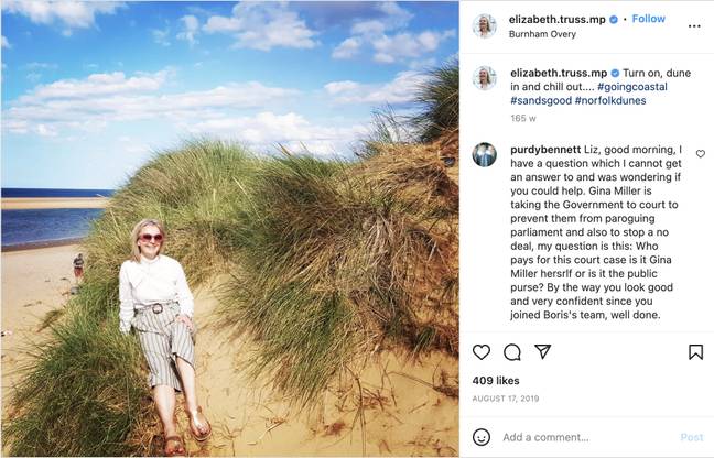 TrivDaily - People are only just noticing Liz Truss' bizarre old Instagram posts 52 Credit: @elizabeth.truss.mp/ Instagram
