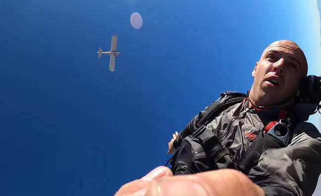 Trevor Jacob claimed to have crashed his plane accidentally. Credit: YouTube/Trevor Jacob