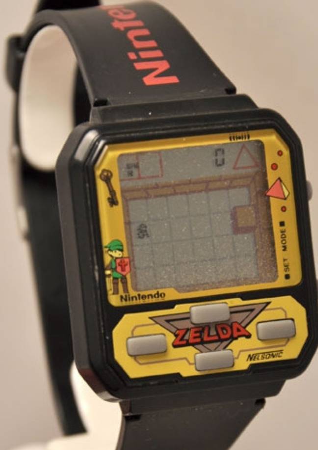 Los relojes Game estaban de moda en la década de 1980. Crédito: Biblioteca de relojes digitales