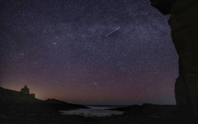 Lyrid meteors will also be visible soon. Credit: PA