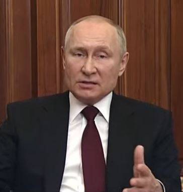 Russia's president Vladimir Putin. Credit: Rossiya-24
