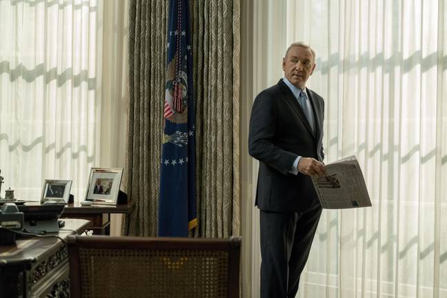 Kevin Spacey, &quot;House Of Cards&quot; Season 5. Credit Alamy