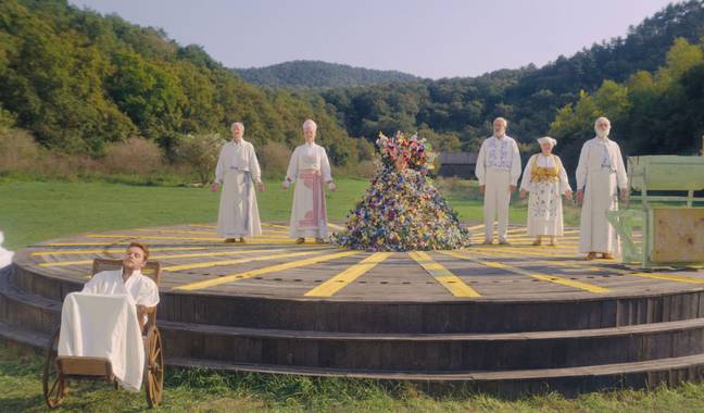 The actual festival is not at all like the one Midsommar depicts.  Credit: Nordisk Film