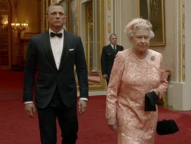 The Queen appeared alongside Daniel Craig's James Bond for the 2012 Olympics. Credit: Olympics
