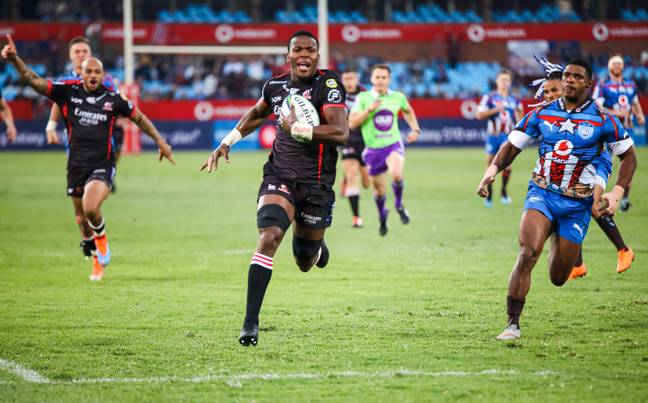 Hacjivah Dayimani has certainly been celebrating the Stormers' United Rugby Championship win. Credit: Shutterstock