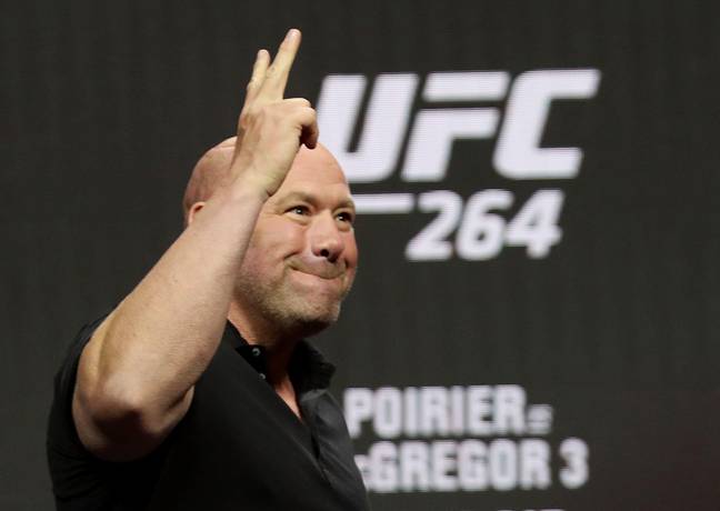 Dana White says illegal streamers have been 'f**king smashed'. Credit: Reuters/Alamy