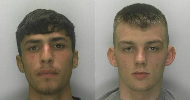 Keon Sanderson (left) and Ellis Benecke have pleaded guilty to theft. Credit: Gloucestershire Constabulary 
