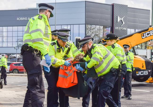Police are to be given extra powers to tackle 'disruptive' protests. Credit: Alamy