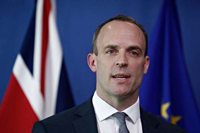 Dominic Raab said those responsible will 'now face the possibility of life behind bars'. Credit: Shutterstock 